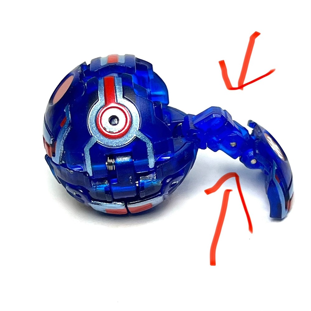 Bakugan Coredem Translucent Aquos Gundalian Invaders Battle Brawlers READ DESC - Picture 3 of 11
